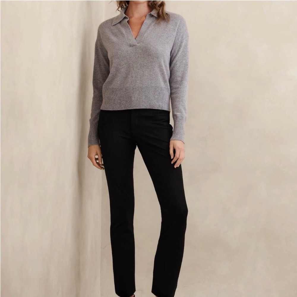 Banana Republic Sloan Pants in Black Size 8 Long